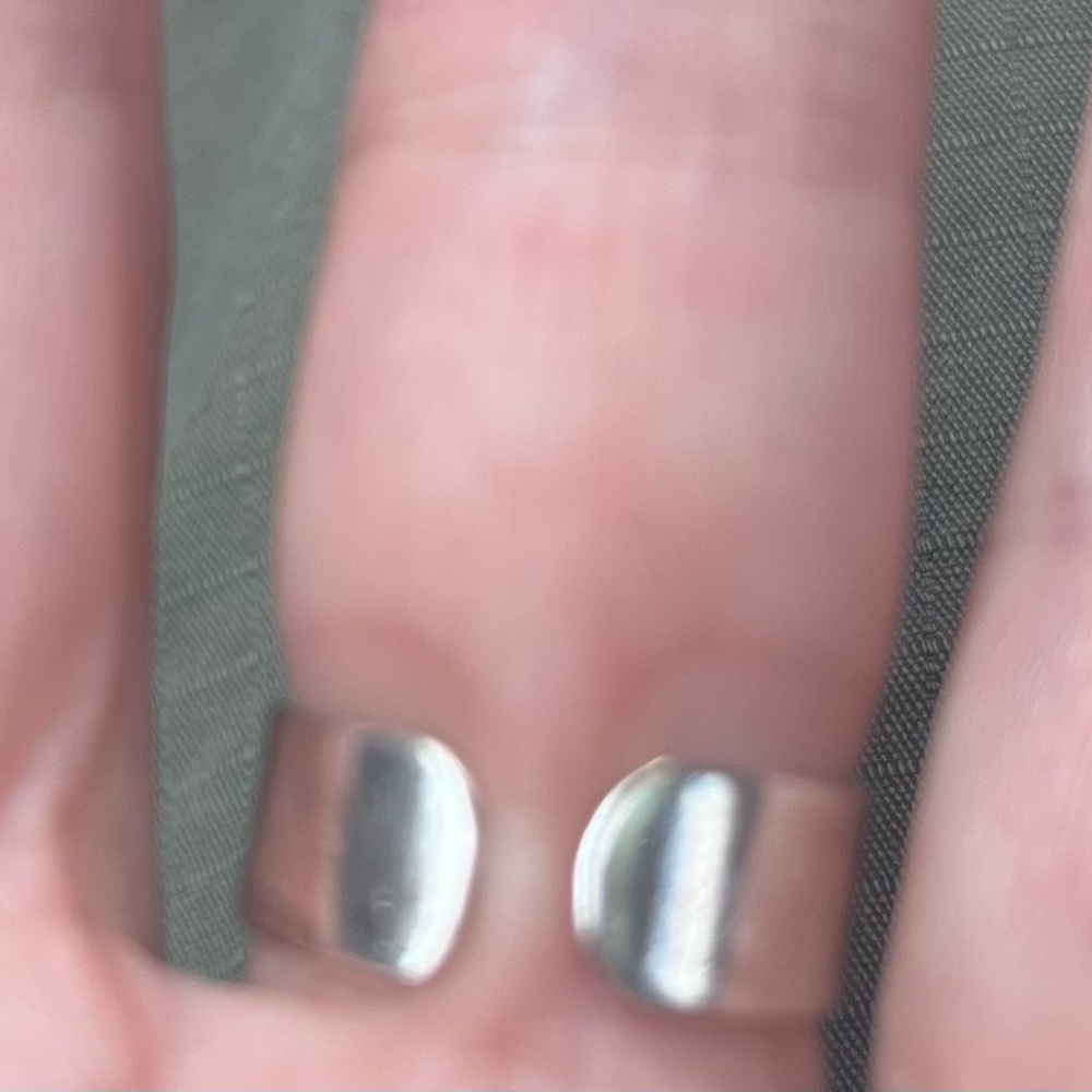 Sand Filled Adjustable Cocktail Ring - image 2